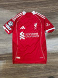 Liverpool 25/26 Home Kit Half Sleeves