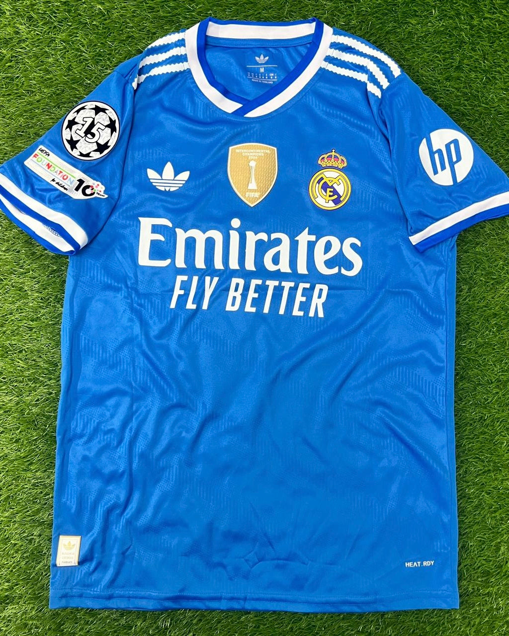 Real Madrid Third Shirt 25/26 Original Badges