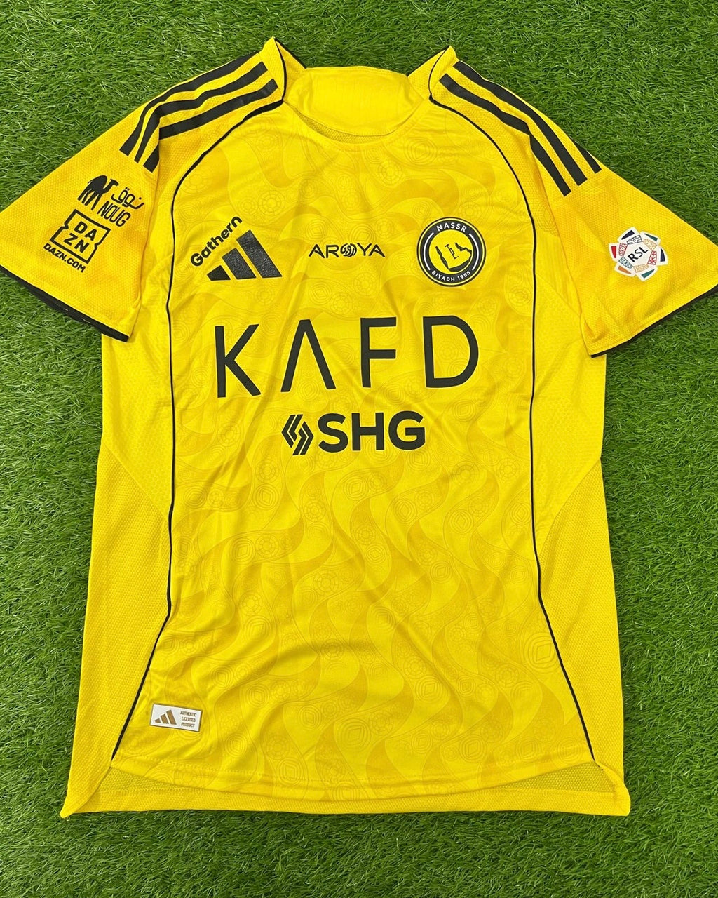 Al Nassr Home Shirt 25/26 Original Badge