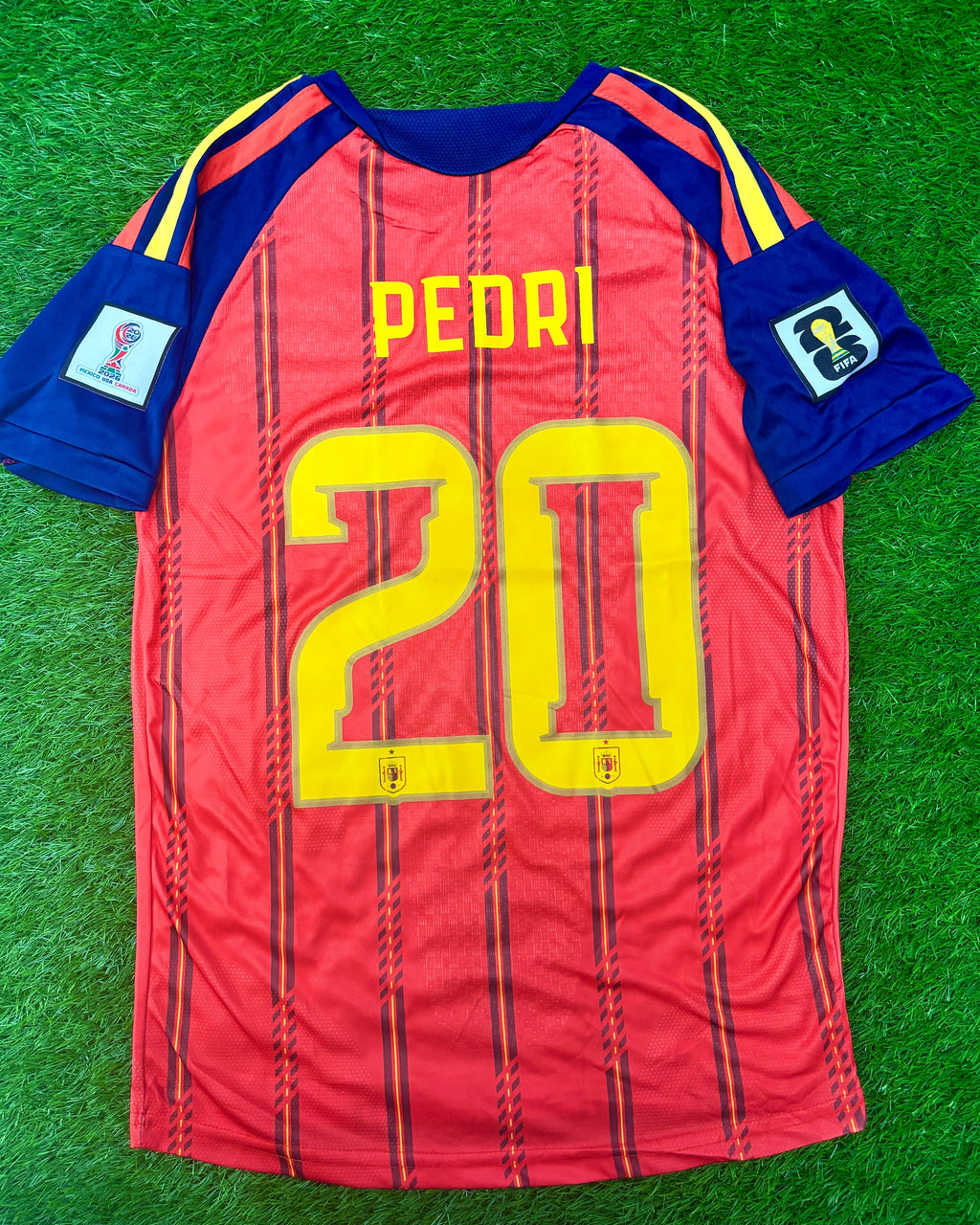 Spain Home Shirt World Cup 2026 Original Badges