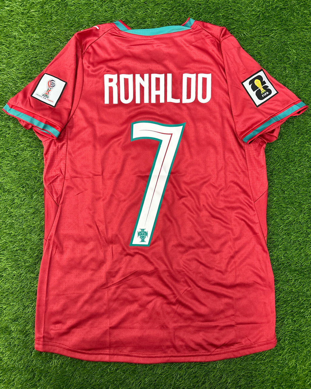 Portugal Home Shirt World Cup 2026 Original Badges