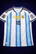 Argentina 26 WC Home Kit Half Sleeve