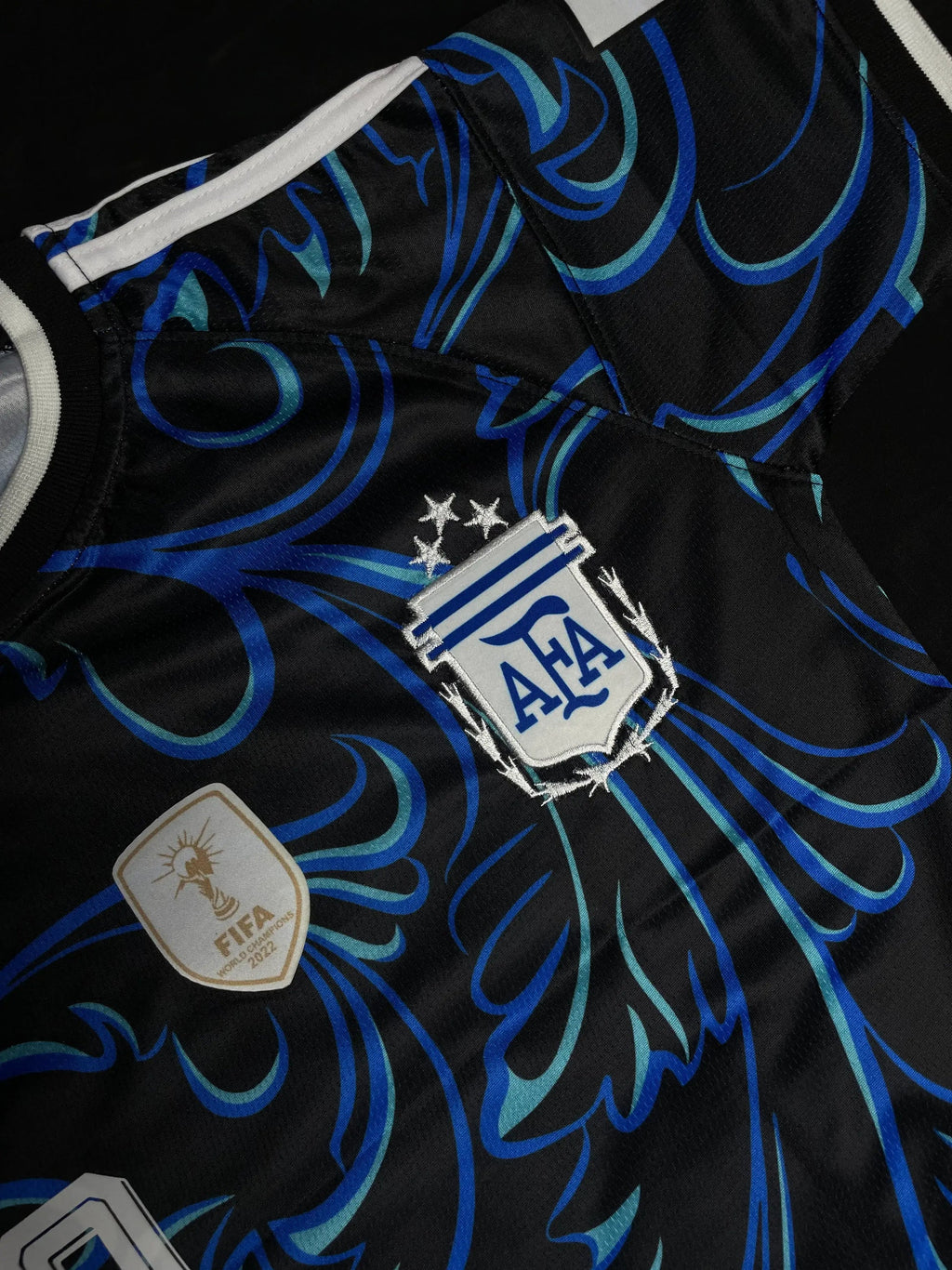 Argentina 26 WC Away Kit Half Sleeve