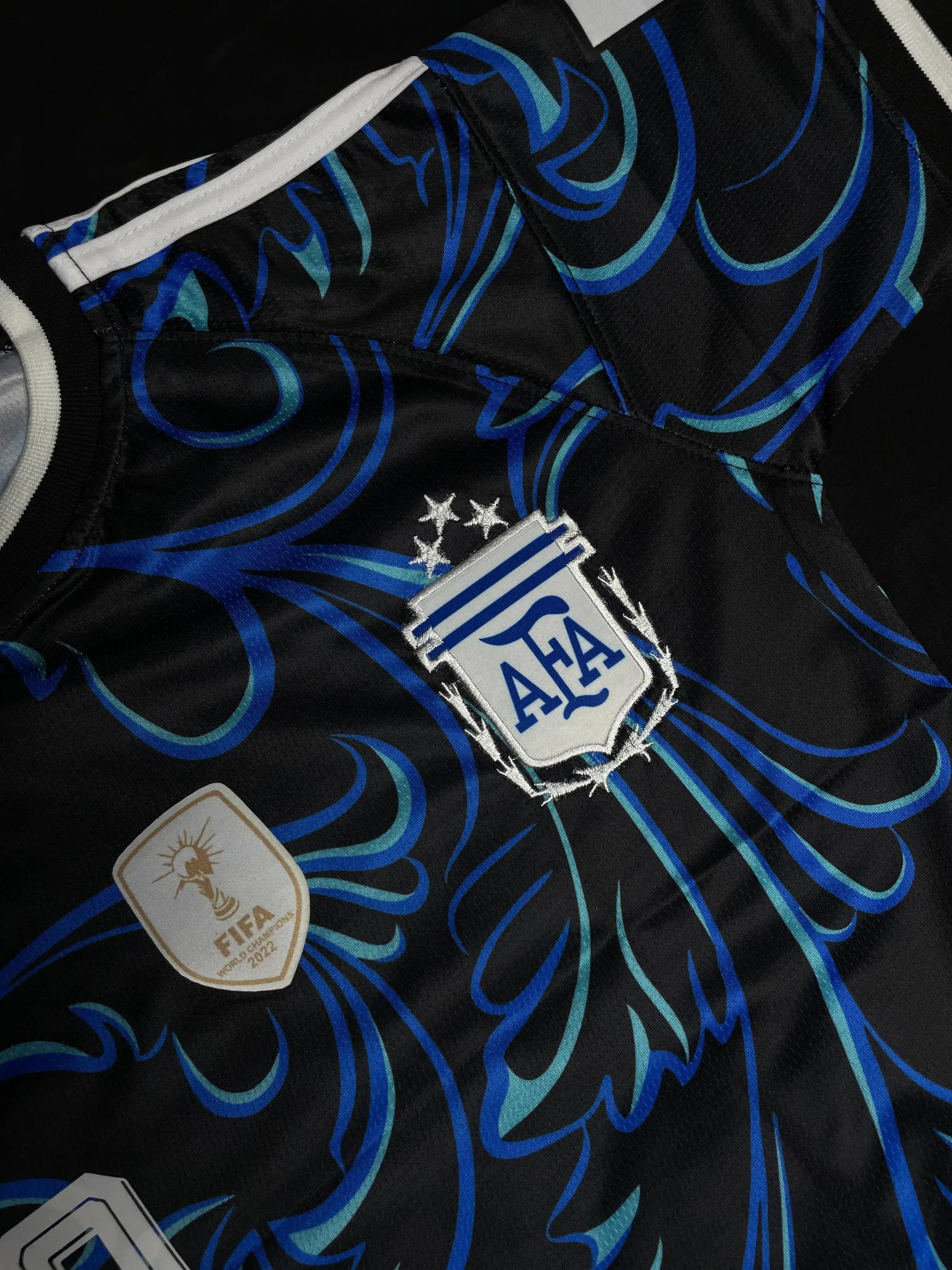 Argentina 26 WC Away Kit Half Sleeve